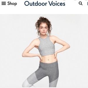 Outdoor Voices Athena Crop